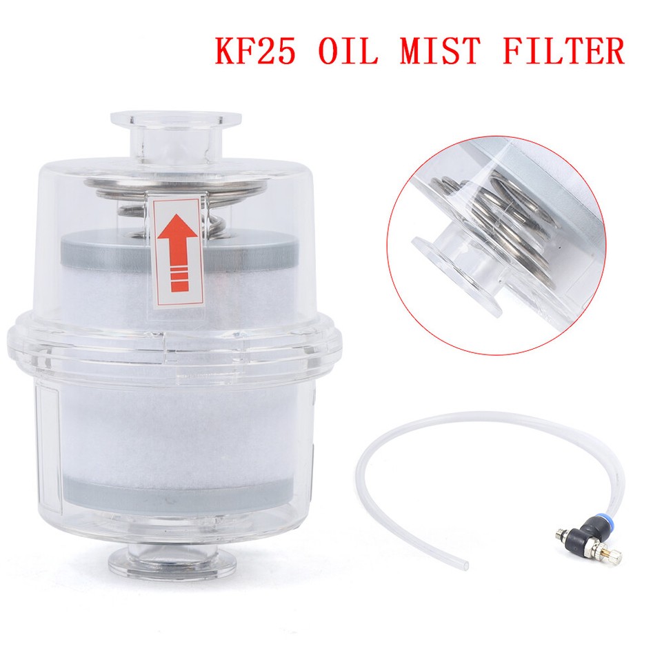 Oil Mist Filter for Vacuum Pump Fume Separator Exhaust Filter KF25