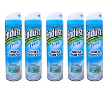 Endust Fragrance Free Hypo-Allergenic Dusting and Cleaning Spray 10 Fl Oz 5 Pack