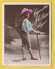Cigarettes Melia Algeria Tobacco Card Tirage K - Vasco - Walery Paris