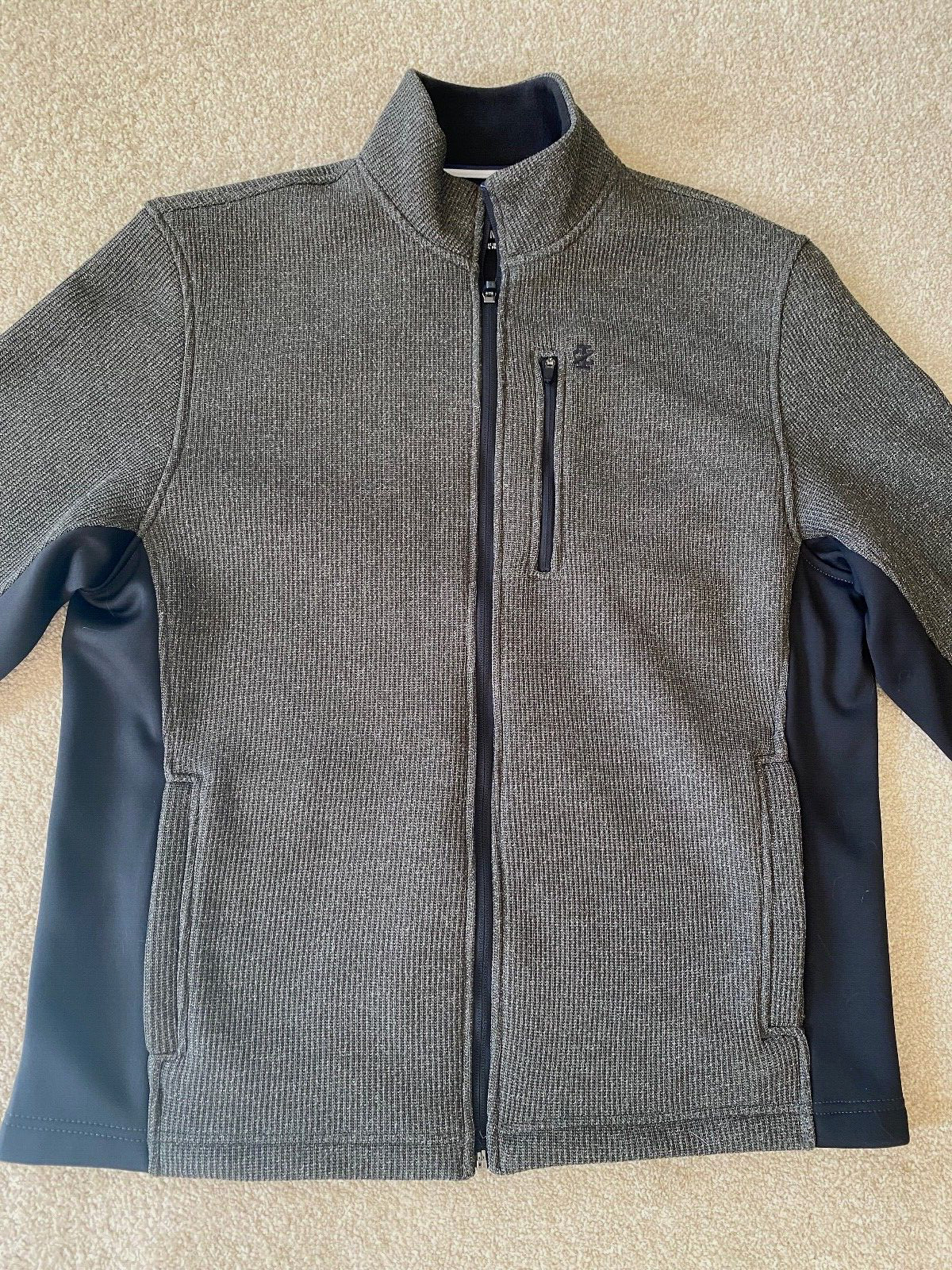 IZOD Performance Softshell Jacket Mens Medium Bla… - image 9