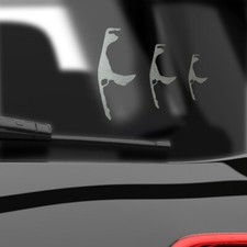 3x Auto Aufkleber Sticker Sylt Insel Westerland Kampen List Nordsee Strand
