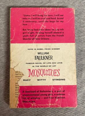 Mosquitoes By William Faulkner, Vintage 1957 3rd Printing Dell