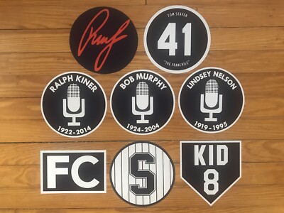 NEW YORK METS CITI FIELD SHEA STADIUM RETIRED NUMBERS PHOTO POSTER