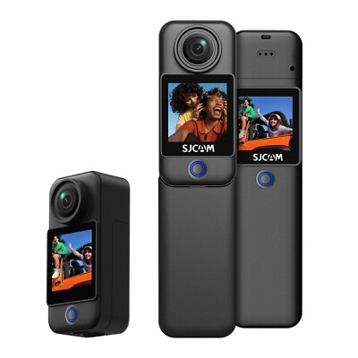 SJCAM C300 Action Cam 4K/30FPS Dual Touchscreen WiFi 20MP EIS Micro Sd Karte