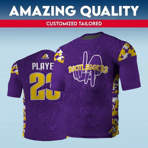 Custom Personalized Sports Jersey for Men Women - Louisiana Bootleggers - Picture 5 of 6
