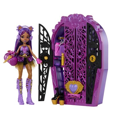 Monster High Skulltimate Secrets Clawdeen Wolf Doll Playset with Surprises