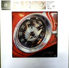 Eurographics Glasbild 30x30cm, American Red Cat, Tacho, Auto, DG-DC6198, NEU/OVP