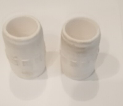 Replacement 2x 1-1/4'' Inch white pool Hose coupler