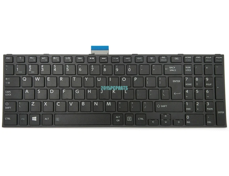 New Original Black Toshiba Satellite Pro R50-C Tecra A50-C Z50-C Keyboard US - Image 1 of 3
