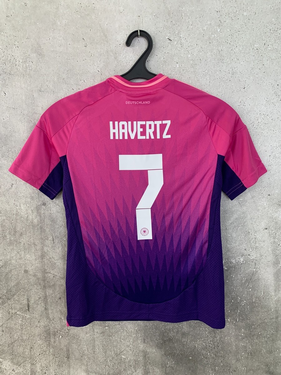GERMANY 2024 2025 AWAY FOOTBALL SHIRT #7 HAVERTZ YOUTH