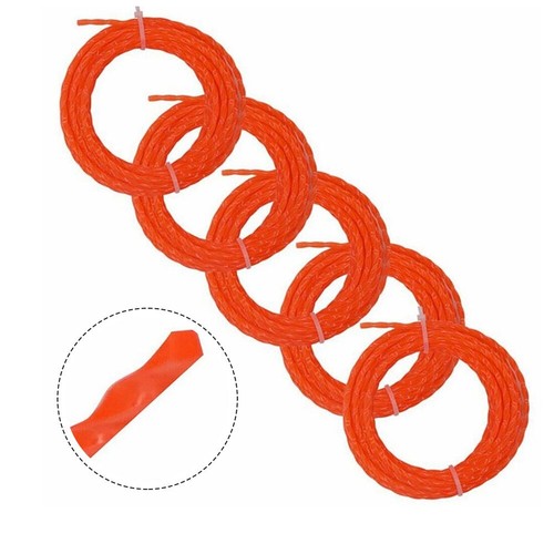 Paquete de 5 líneas de recortadora de 56 voltios compatibles con ForEGO .095\"" 15 ft por rollo AL2420P - Imagen 4 de 10