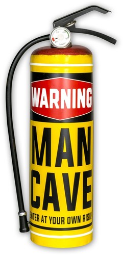 ZEP Wall Decoration FIRE 22x47x6.5cm Fire Extinguisher Man Cave