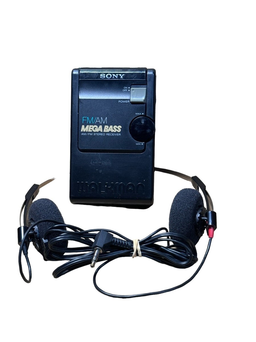 Sony Walkman Radio Fm Am Mega Base SRF-60. Tested. Works. | eBay