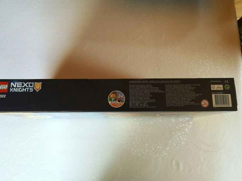 LEGO NEXO KNIGHTS-Neuf- 70322 - Le transporteur de tour d'Axl  -scellé - Photo 3/4