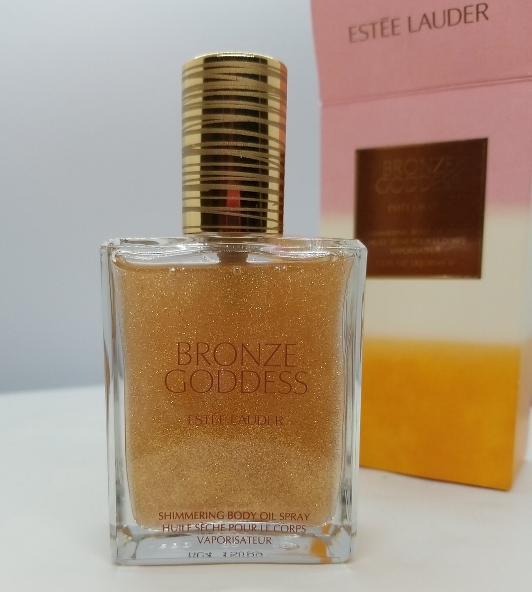bronze goddess body oil spray