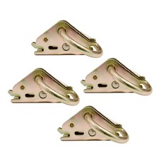 4 Pack E Track 2 O Ring Tie Down Fitting For Enclosed Trailer Tie Down Strap