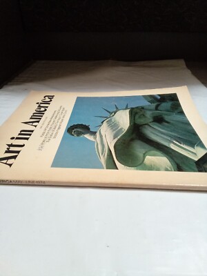 ART IN AMERICA MAGAZINE - May/June 1974 -Statue of Liberty Cover