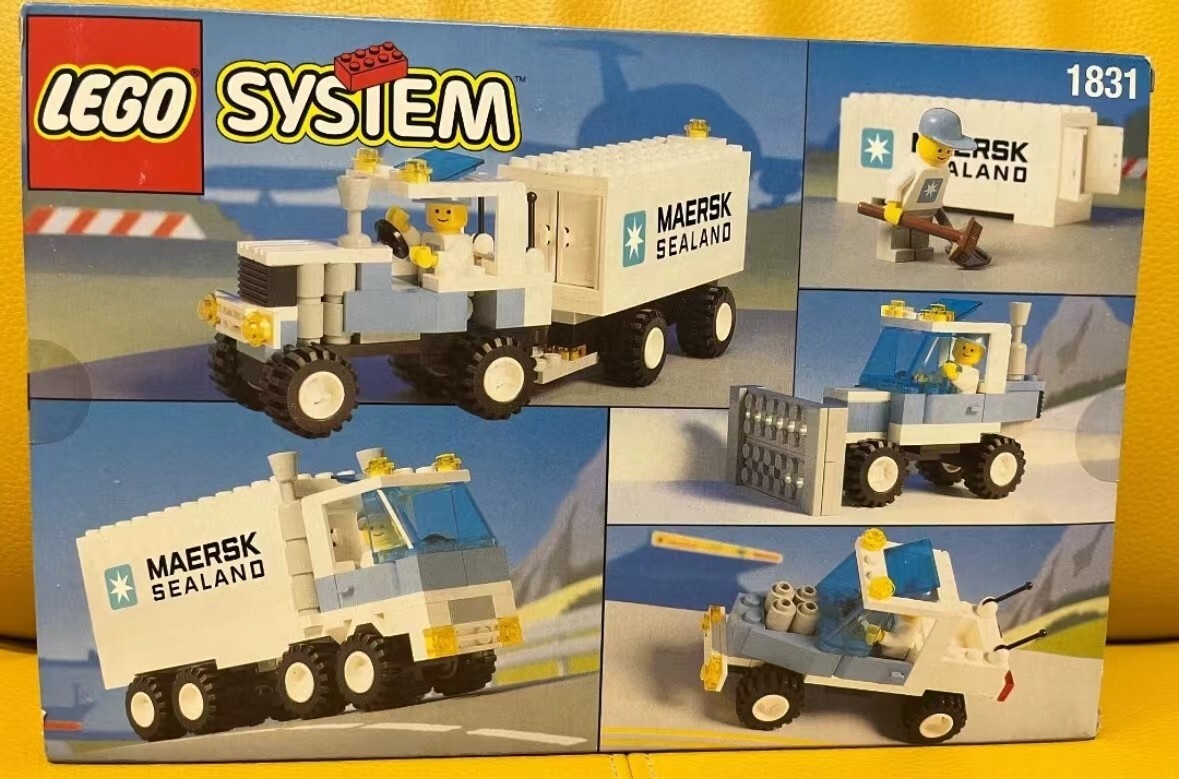 Lego #1831 Maersk Line Container Lorry 1995 NEW & SEALED | eBay