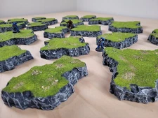 3PC Tabletop Miniature Gaming Terrain For Warhammer, DnD, RPGs and More!
