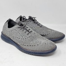 Cole Haan 2.Zerogrand Stitchlite Oxford Gray Shoes Men's 8.5