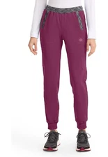 Dickies Scrubs Natural Rise Tapered Leg Jogger Pant DK185 WIN Wine Free Ship