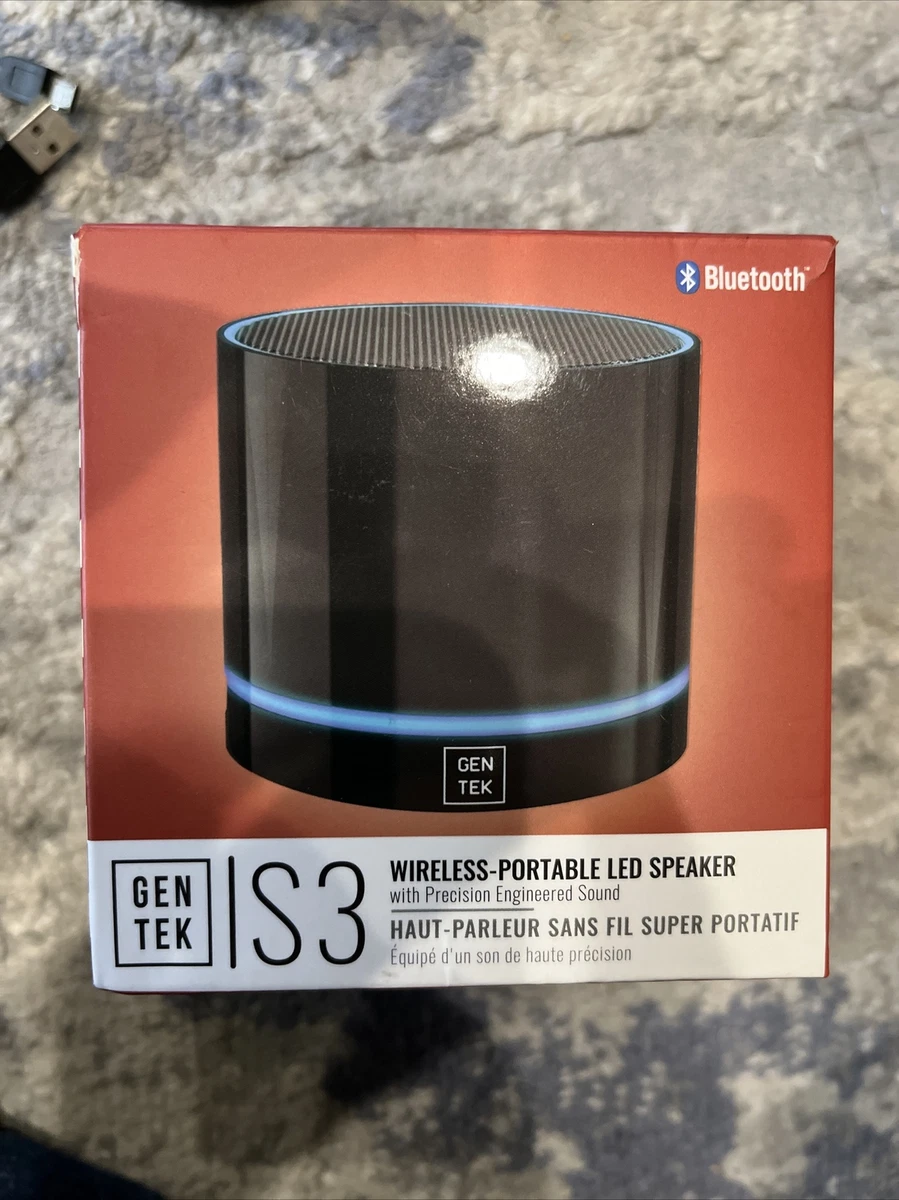 Gen tek wireless super portable hotsell led speaker