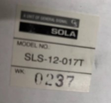 Sola Heavy Duty Power Supply SLS-12-017T