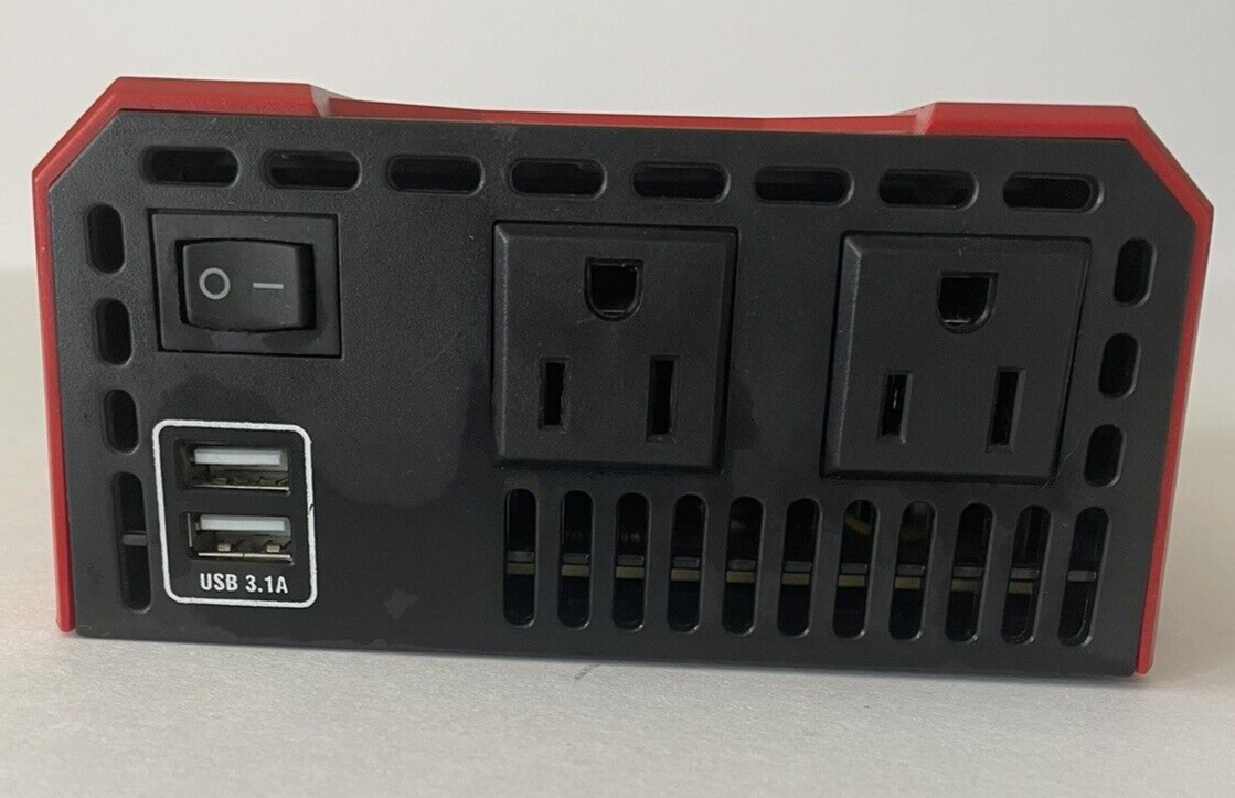EverStart 750W DC to AC Power Inverter Black/Red 681131347884 eBay