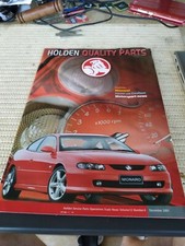 Holden Quality Parts Classic Publication 2001 Lots of Interesting Articles Rare