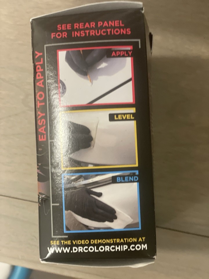 Dr. Color Chip Paint Repair System White A96 eBay