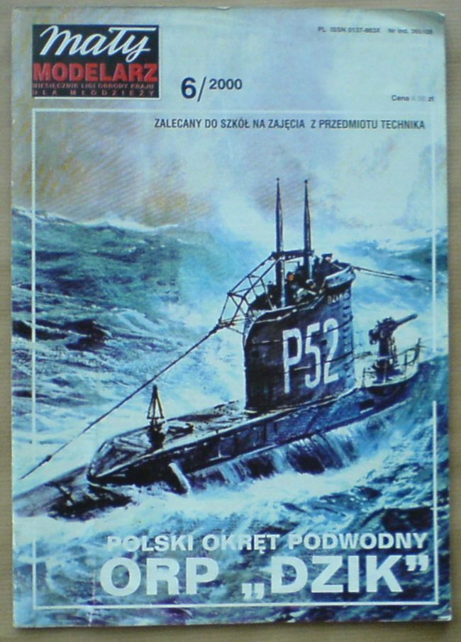 Mały Modelarz 6 2000 polski okręt podwodny ORP Dzik (Polish battleship warship Entrega gratuita y rápida disponible. Mały Modelarz 6 2000 polski okręt okręt okręt podwodny ORP Dzik (Polish battleship warship a precios asequibles