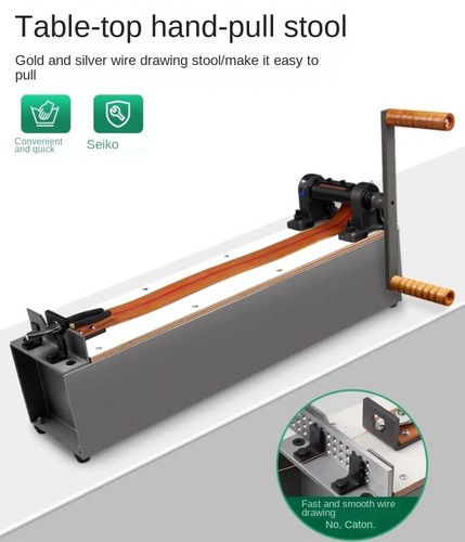 Dispositivo ausiliario per trafilatrice manuale da scrivania - Foto 1 di 9