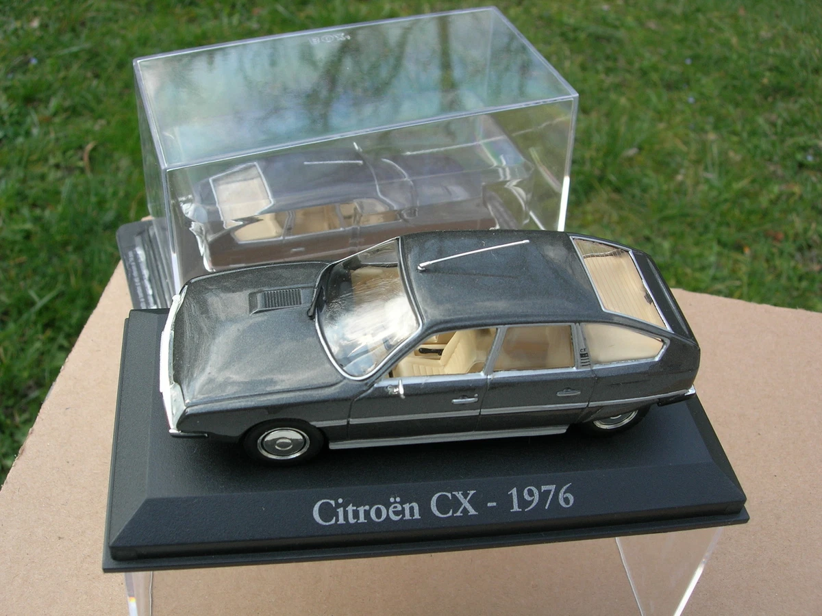 Miniature CITROEN CX Break grise métallisé WHITEBOX