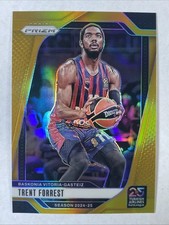TRENT FORREST 2024-25 Panini Prizm EuroLeague #153 GOLD Prizm #02/10 Baskonia