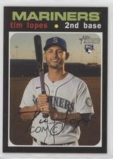 2020 Topps Heritage High Number Tim Lopes #606 0a6