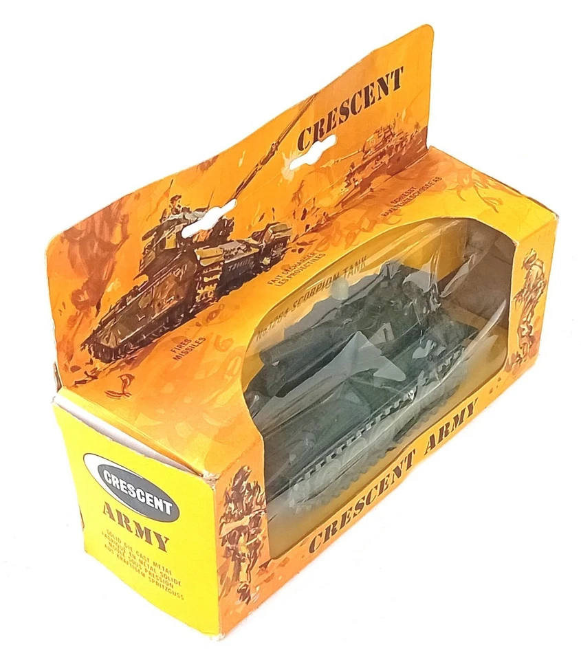 Crescent Toys SCORPION RECOGNISANCE TANK 1:32 Scale Vintage Diecast No.1264 - Image 3 of 4