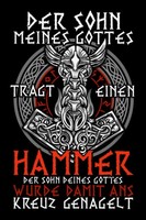 Notizbuch 6X9, 120 Seiten, Der Sohn Meines Gottes, Wikinger, Tagebuch