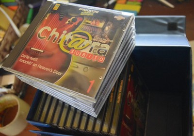 Komplettes Lot 17 CDs Gitarre Sofort Musikkurs Top Zustand Sammlung