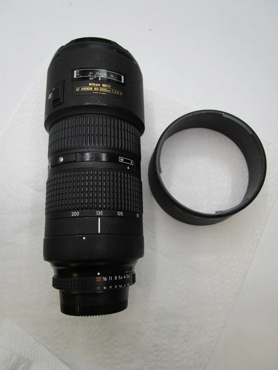 Nikon AF NIKKOR 80-200mm 1:2.8(ジャンク品) Nikon f/2.8 80-200mm Camera Lenses for sale - eBay