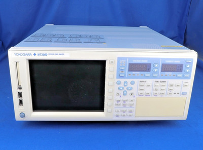 Yokogawa WT3000 Power Analyzer Digital 760304-04-SV-M/G6/FQ/DA/V1/C12 ...