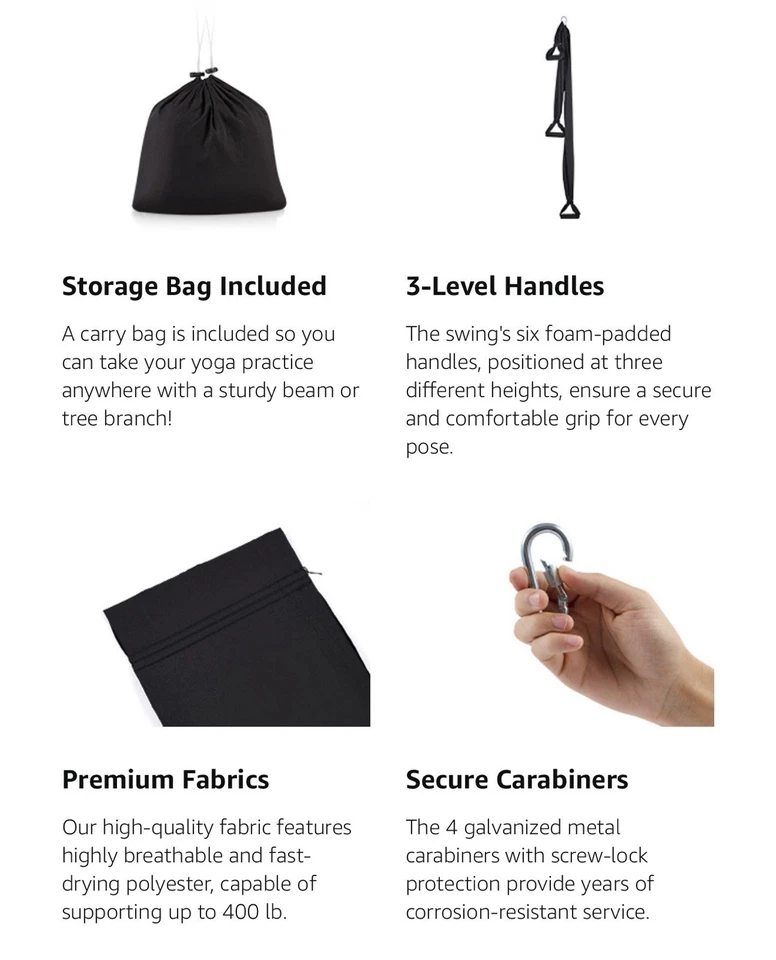 seda yoga aéreo Foto 4 de 4