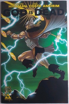 Avatar Press God is Dead #2 Jacen Burrows Enhanced Connecting Cover VF 8.0