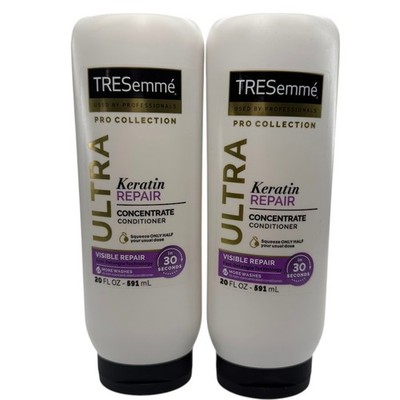 2x Tresemme Pro Collection Ultra Keratin Repair Conditioner Concentrate 20 oz