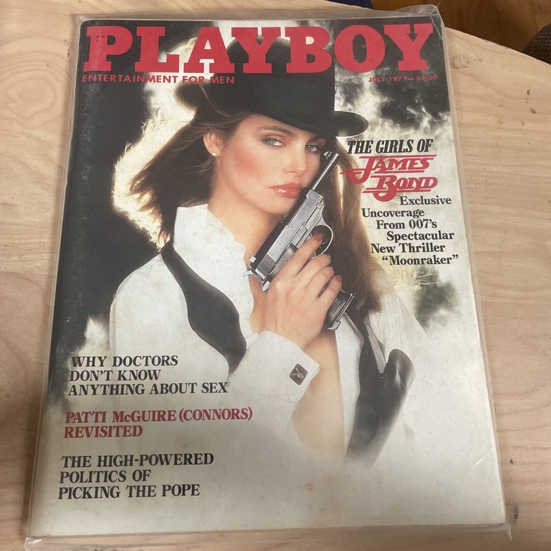 Playboy Magazine July 1979 The Girls of James Bond 