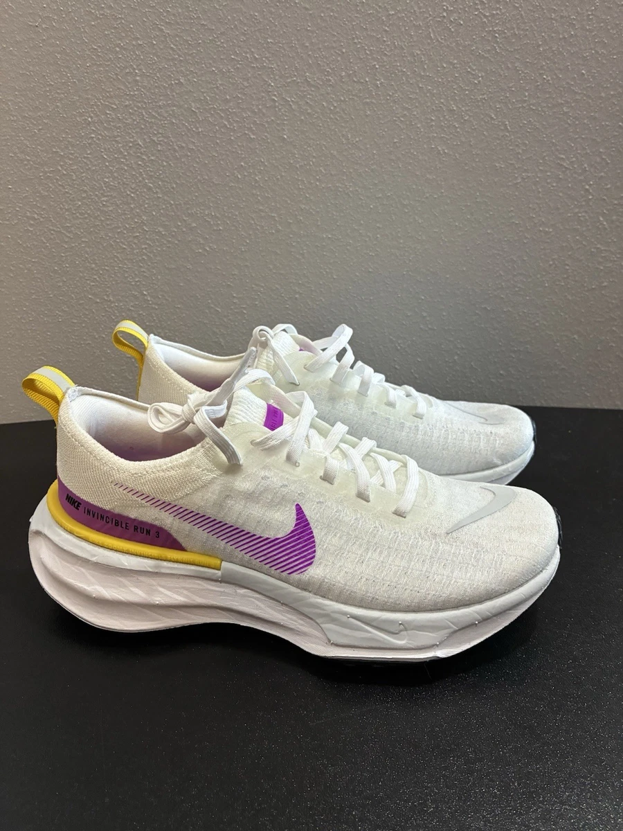 Nike ZoomX Invincible 3 White Vivid Purple W for sale | eBay