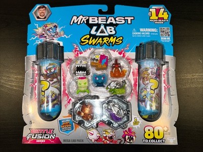 MrBeast NEW BATTLE FUSION SWARMS Mega Lab Pack Series 4 - Mr Beast - SUPER RARE!
