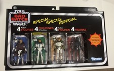 Hasbro Star Wars  The Bad Batch  Vintage Collection Action Figure  Pack of 4