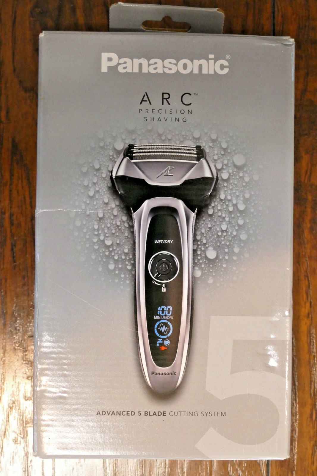 Panasonic Arc Precision Shaving 5-Blade Rechargeable Shaver 