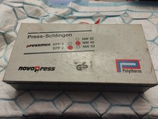 183 Pressbacke Pressschlinge Novopress NW 40 im Koffer Press Schlinge Polytherm