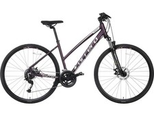 Carrera Endeavour Womens 18-Speed Hybrid Bike - Metallic Purple - Medium A